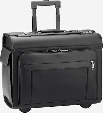 D&N Pilot Case in Black: front