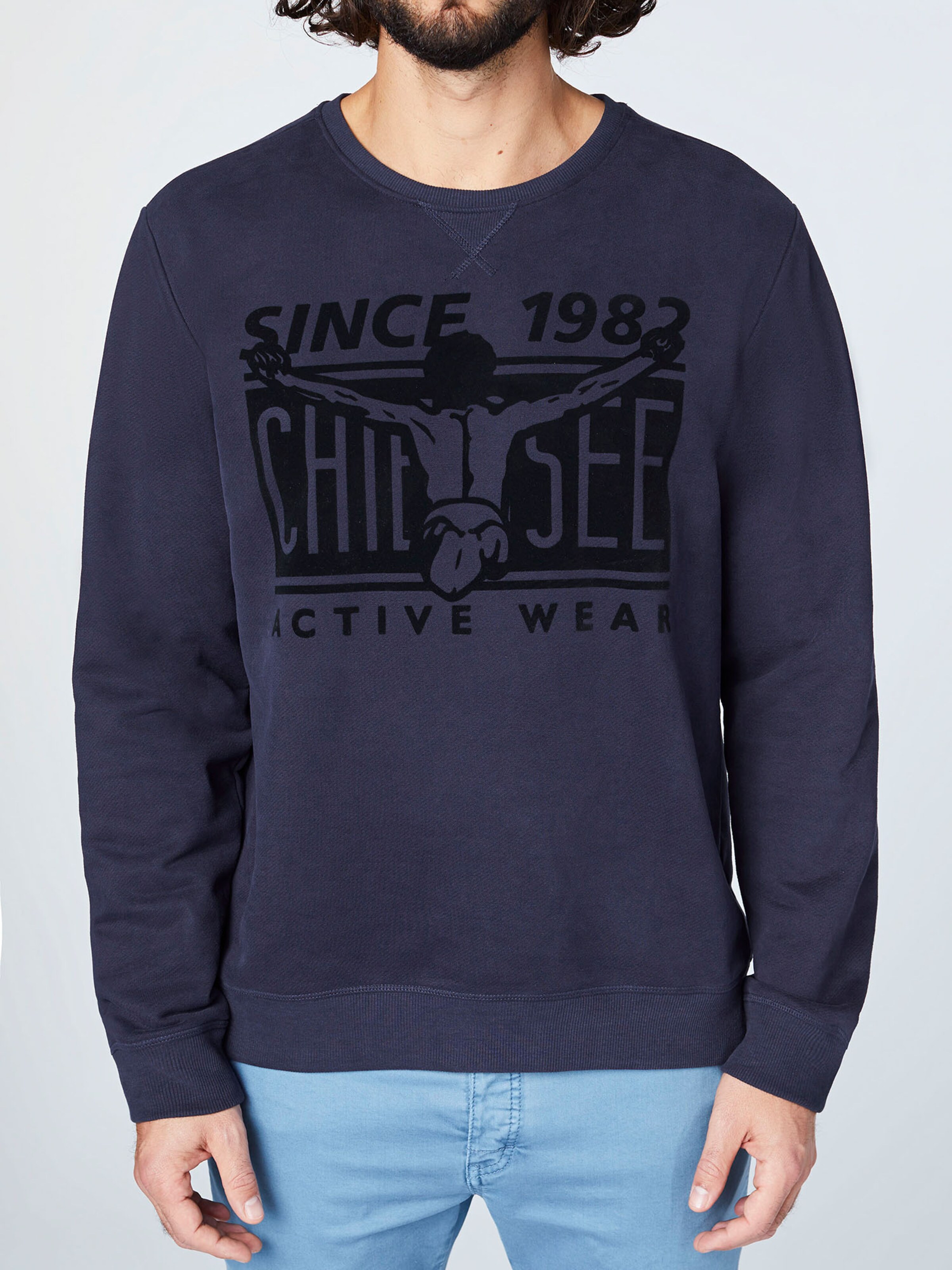 Männer Sweat CHIEMSEE Sweatshirt in Nachtblau - UV22868
