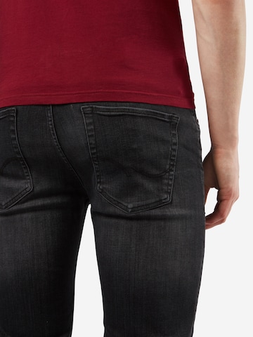 JACK & JONES Slimfit Jeans 'Glenn' in Zwart