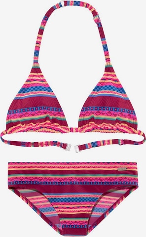 BUFFALO Triangle Bikini in Mixed colors: front