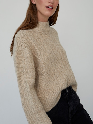 Pullover 'Arina' di LeGer by Lena Gercke in beige: frontale