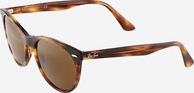 Ray-Ban Lunettes de soleil en marron, Vue avec produit