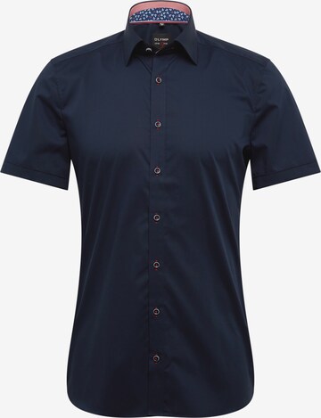 Chemise '5 City' OLYMP en bleu : devant