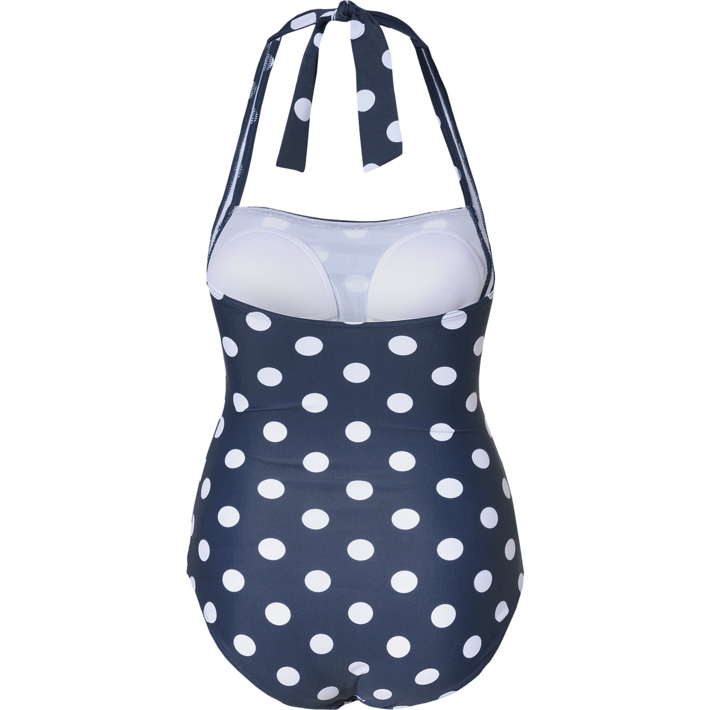 LASCANA Μπαλκονέ Ολόσωμο μαγιό σε μπλε