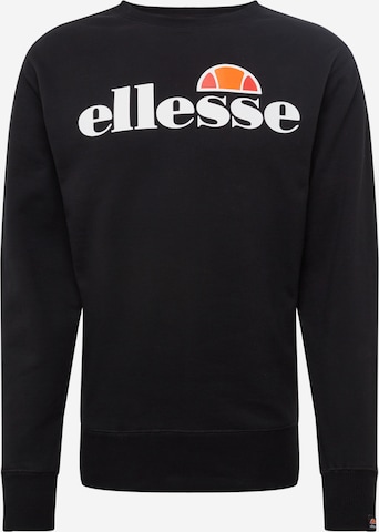 ELLESSE Regular fit Sweatshirt 'Succiso' in Black: front