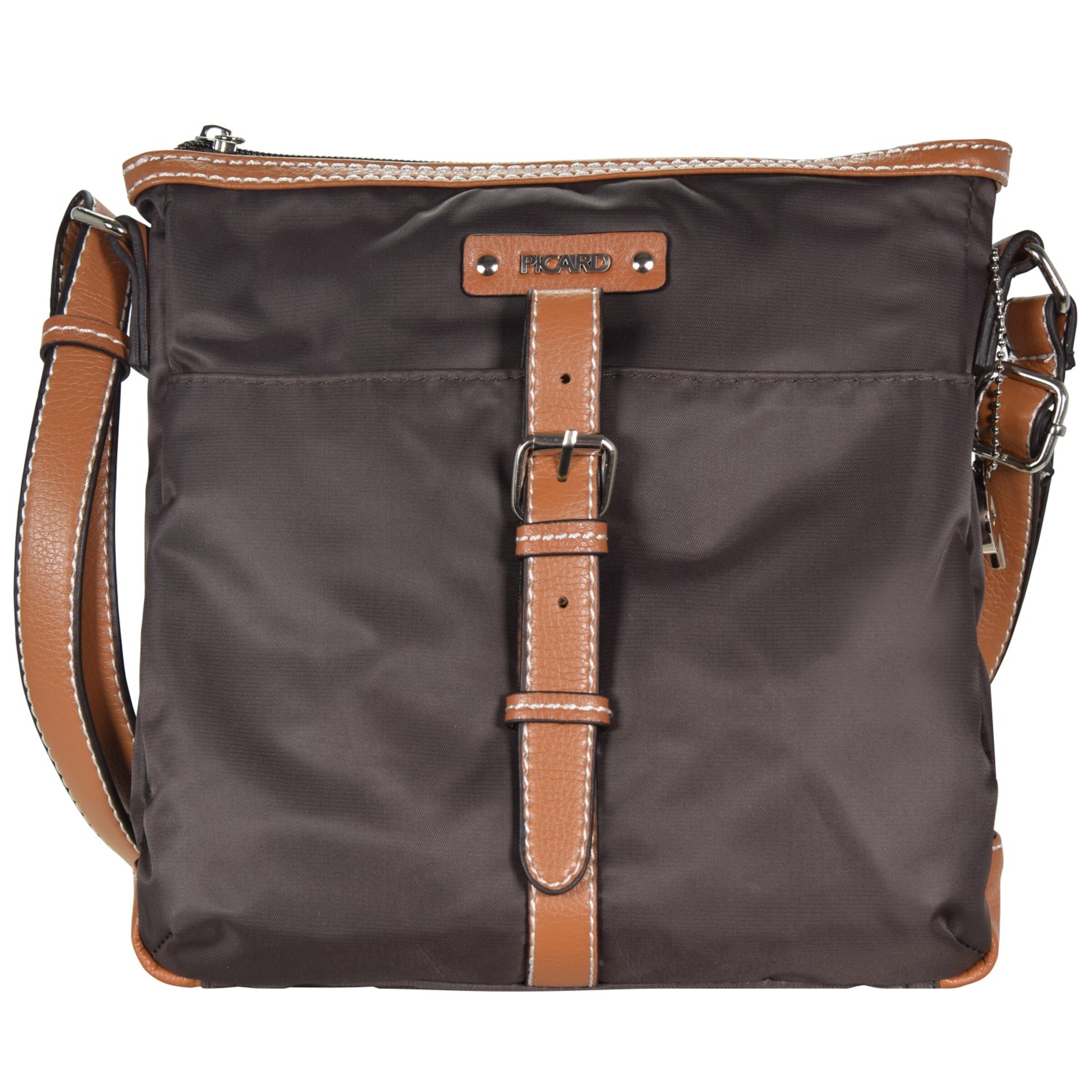 Picard Umhängetasche in Braun: Vorderseite