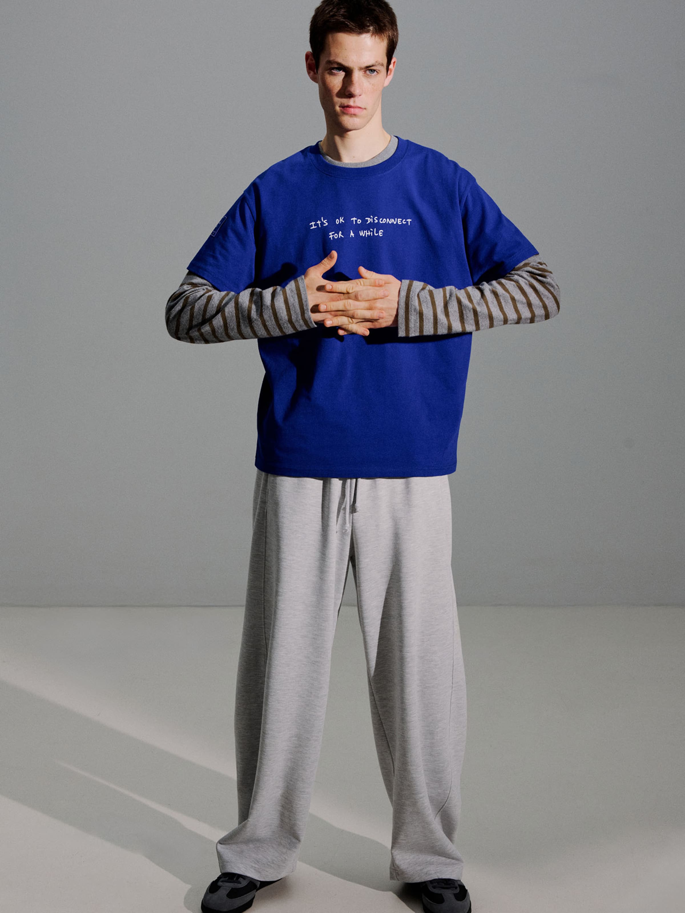 Noah B. - Blue TShirt Look