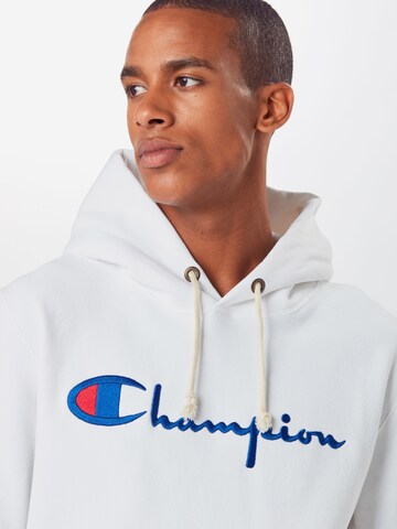 Champion Reverse Weave Regular Fit Sweatshirt in Weiß