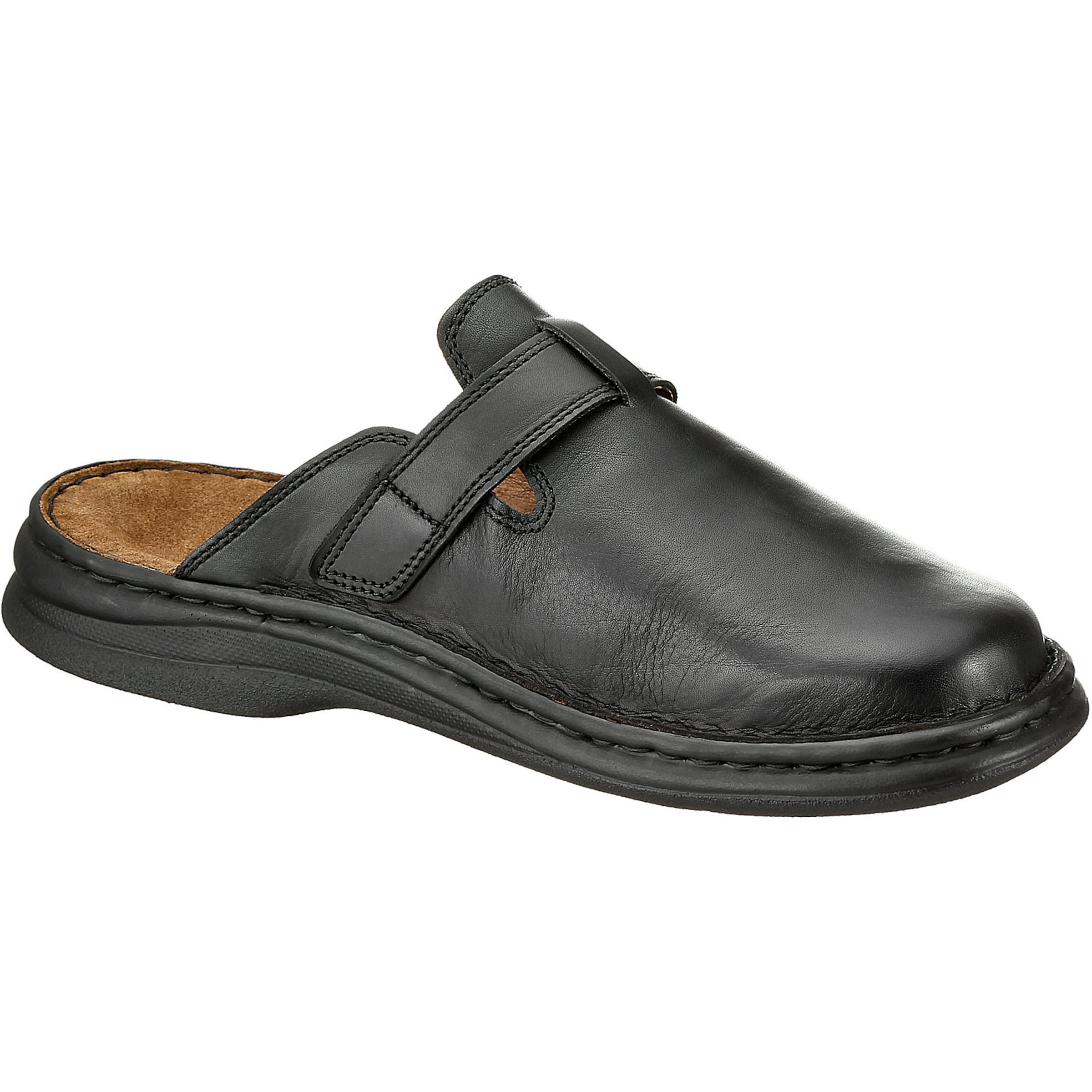 JOSEF SEIBEL Muiltjes 'Madrid' in Zwart