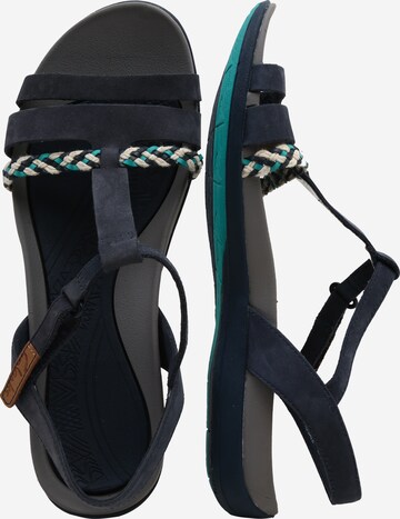 CLARKS Sandalen met riem 'Tealite Grace' in Blauw