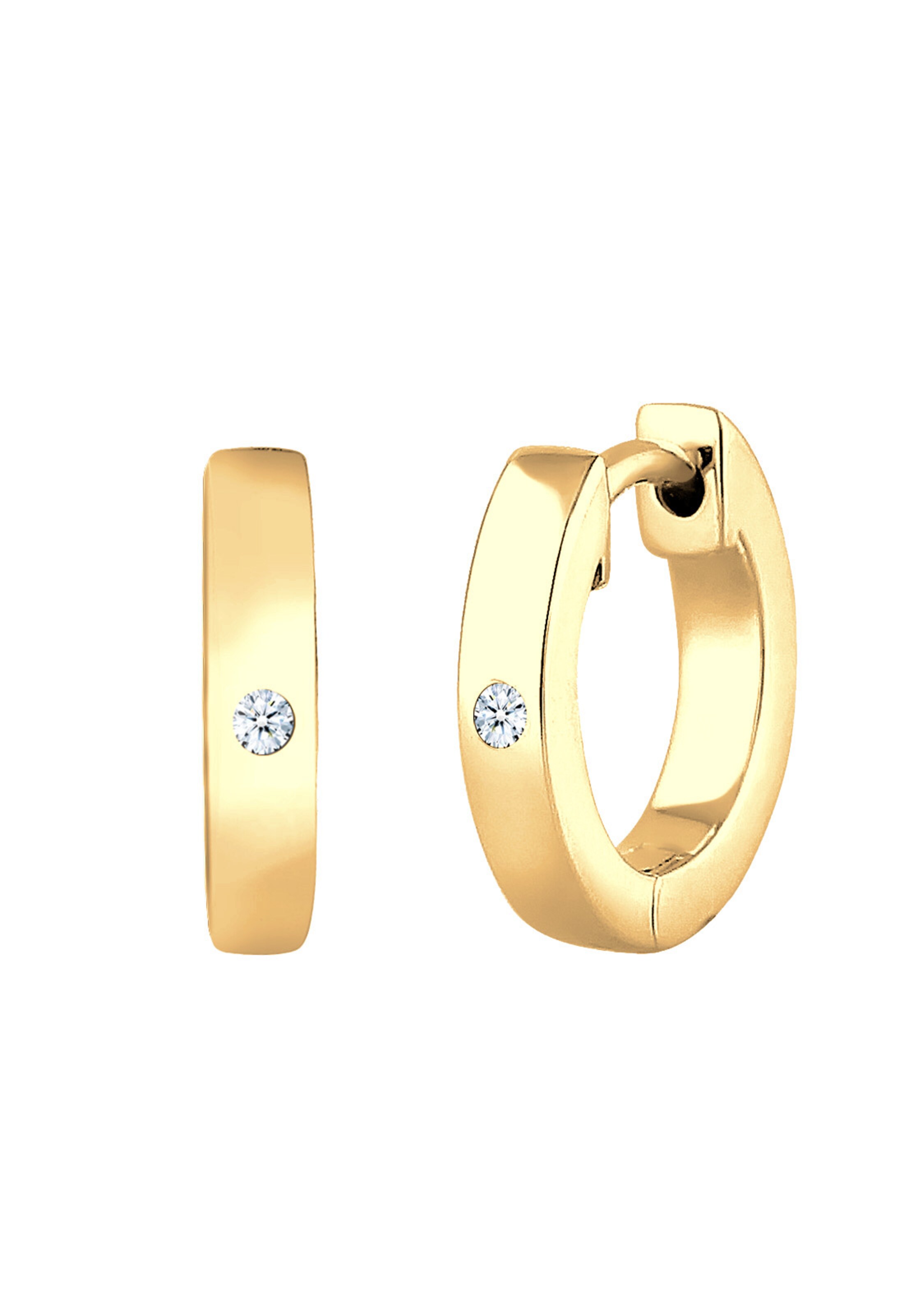 Elli DIAMONDS Oorbellen in Goud