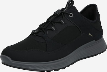 ECCO Platform trainers 'Exostride' in Black: front