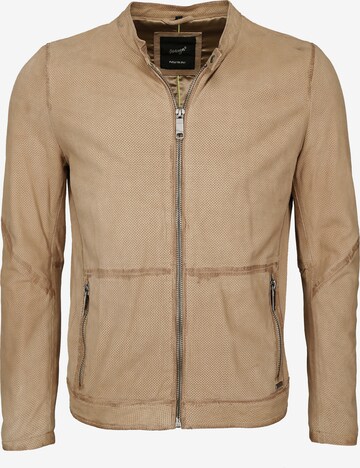 Maze Lederjacke 'Brunswick' in Beige: predná strana