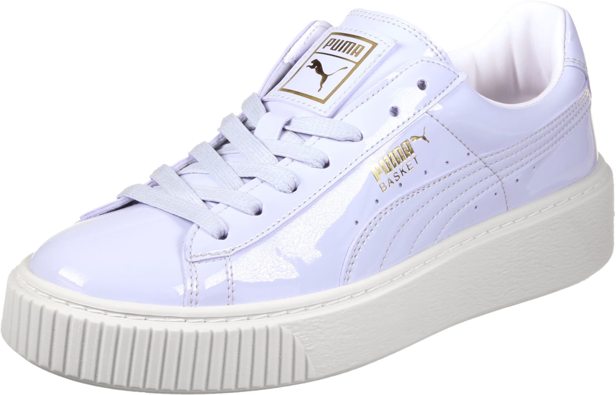 puma basket lila