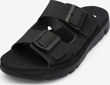 CAMPER Mules 'Oruga' in Black: front