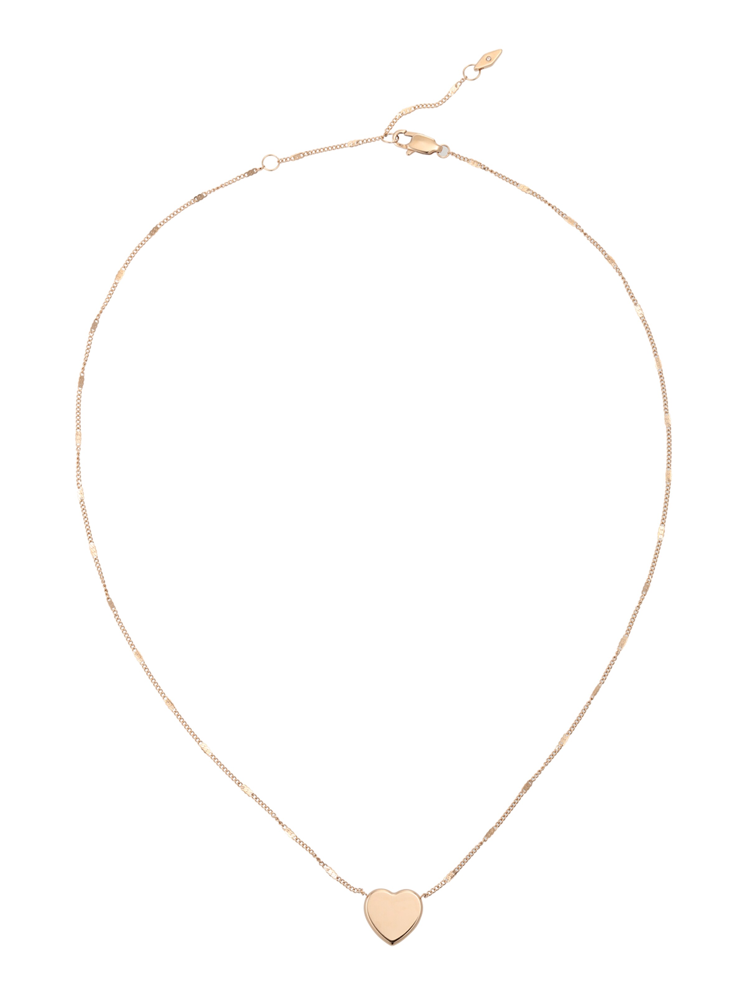 FOSSIL Kette in Gold: Vorderseite