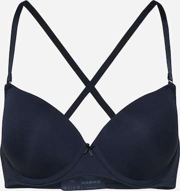 SCHIESSER T-shirt Bra in Blue: front