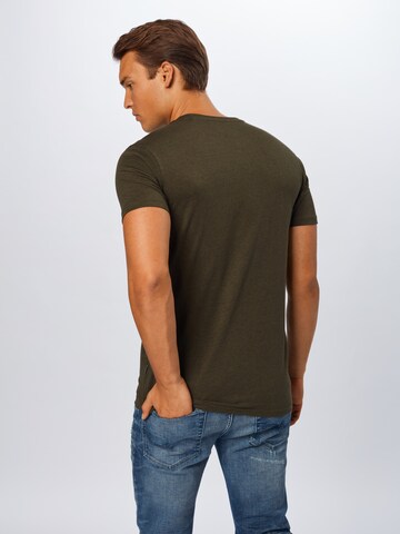 Regular fit Tricou 'Rock SS Organic' de la !Solid pe verde: spate