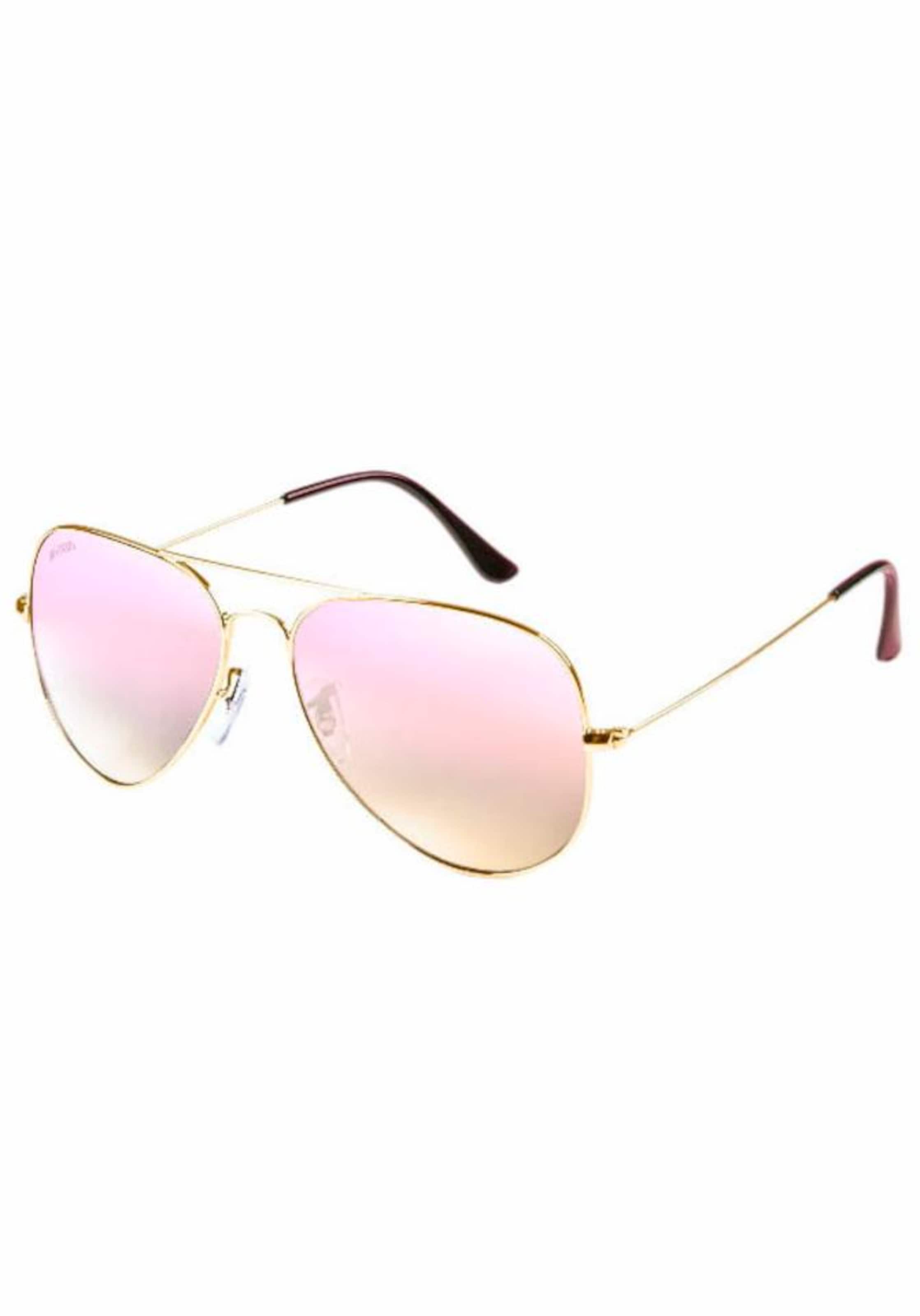 MSTRDS Zonnebril in Goud: voorkant