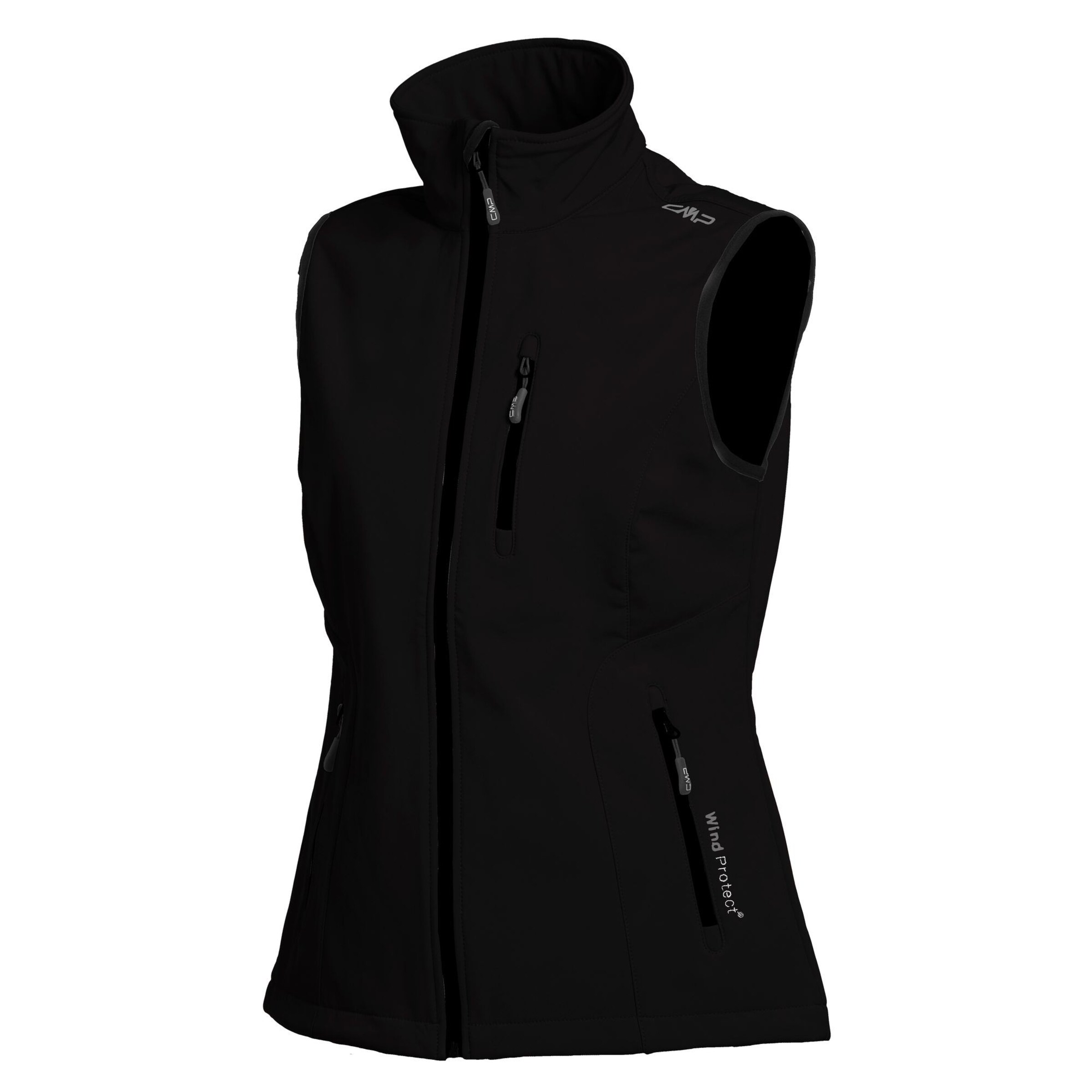 CMP Vest in Black: front
