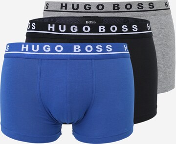 Boxers BOSS en bleu : devant