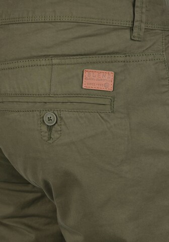 BLEND Regular Chino Pants 'Tromp' in Green