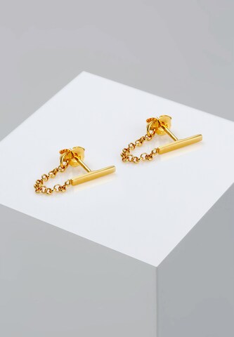 ELLI Earrings 'Geo, Kette' in Gold