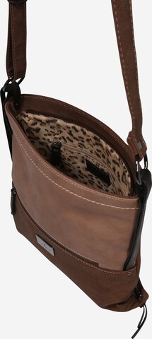 TOM TAILOR Crossbody bag 'Elin' in Brown