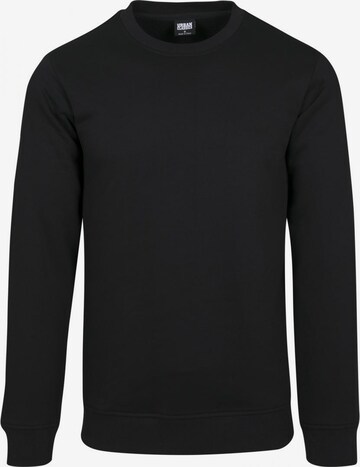 Urban Classics Sweatshirt in Schwarz: front