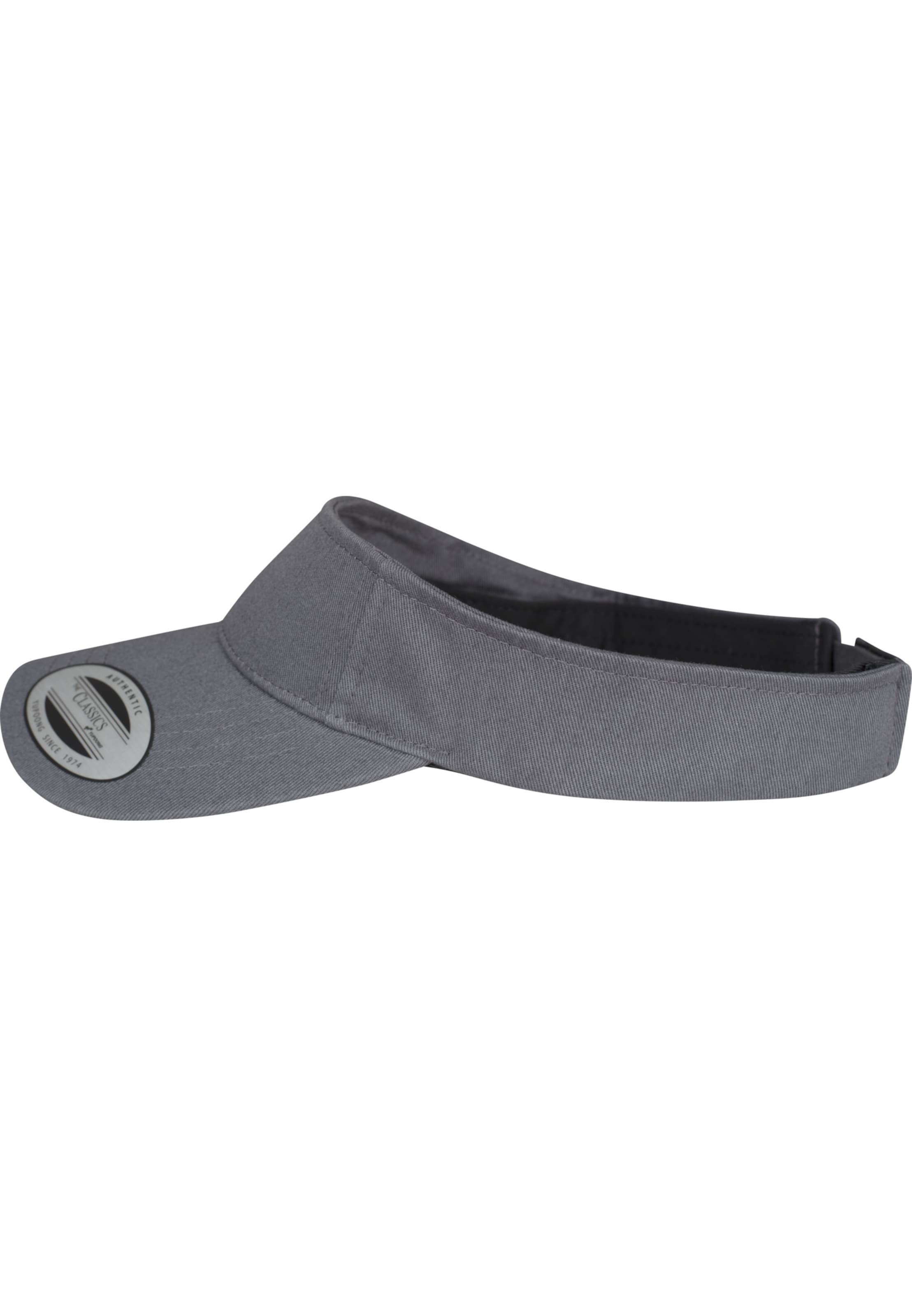 Flexfit Cap 'Curved Visor' in Grey
