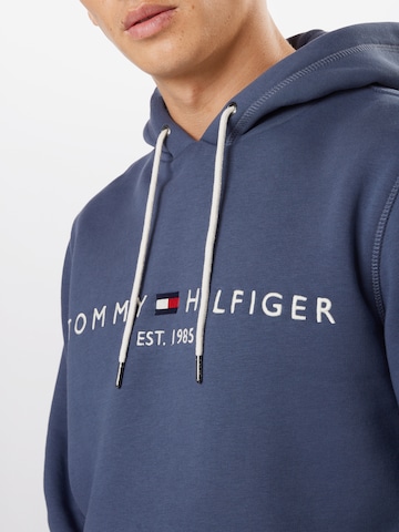 TOMMY HILFIGER Regularny krój Bluzka sportowa w kolorze niebieski