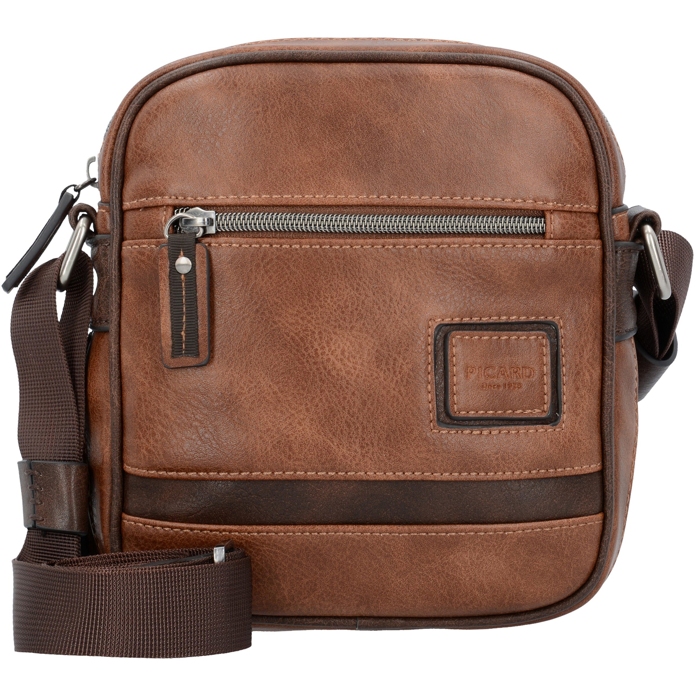 Picard Umhängetasche in Braun: Vorderseite
