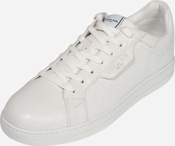 Baskets basses Michael Kors en blanc : devant