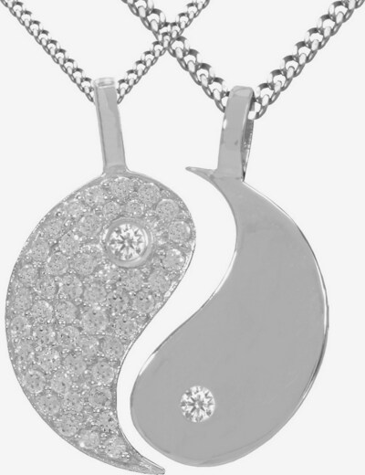 FIRETTI Schmuckset 'Ying Yang' in silber, Produktansicht