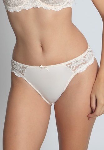 Slip 'CLASSIC LACE' sassa en blanc : devant