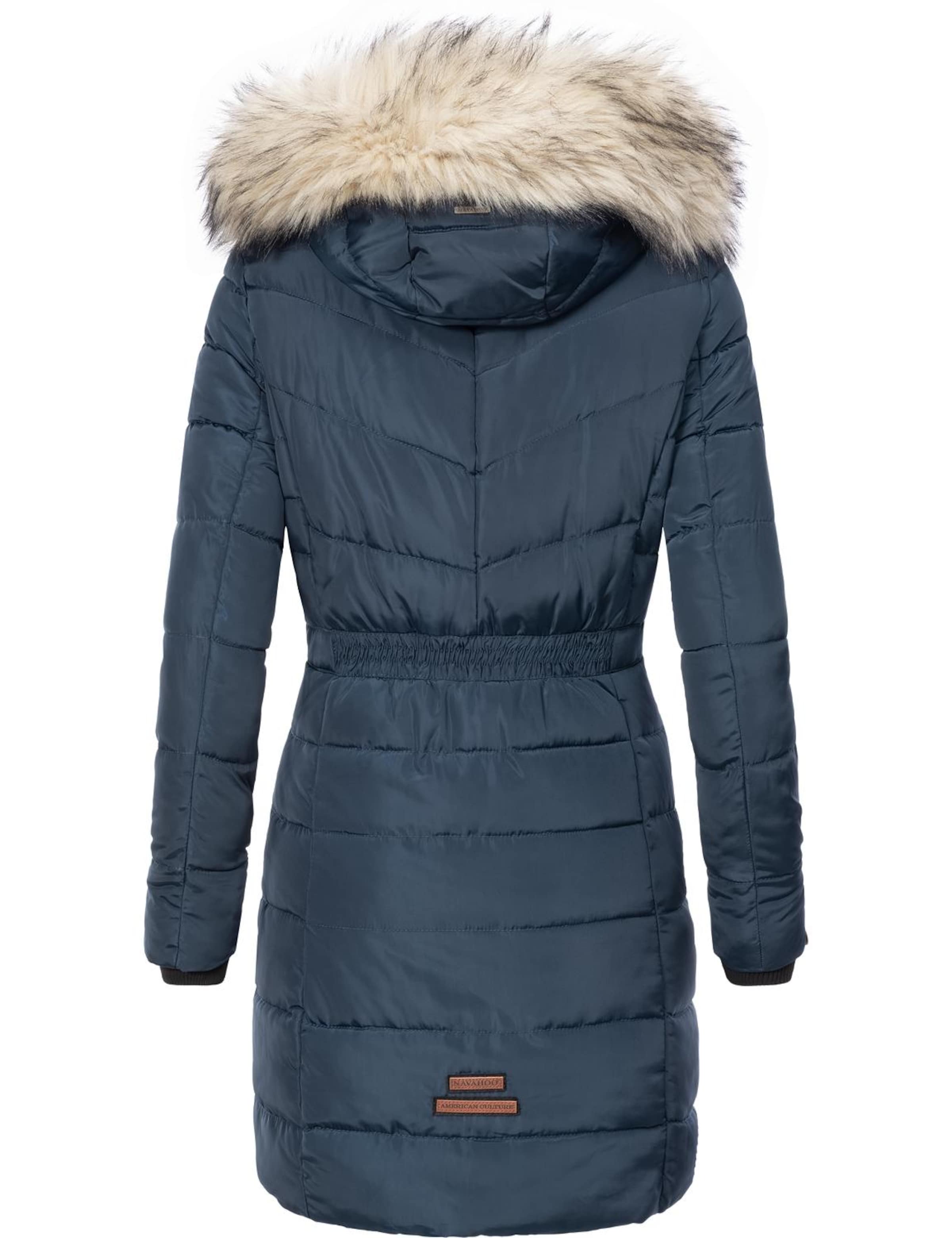 Palton de iarnă 'Paula' de la NAVAHOO pe albastru