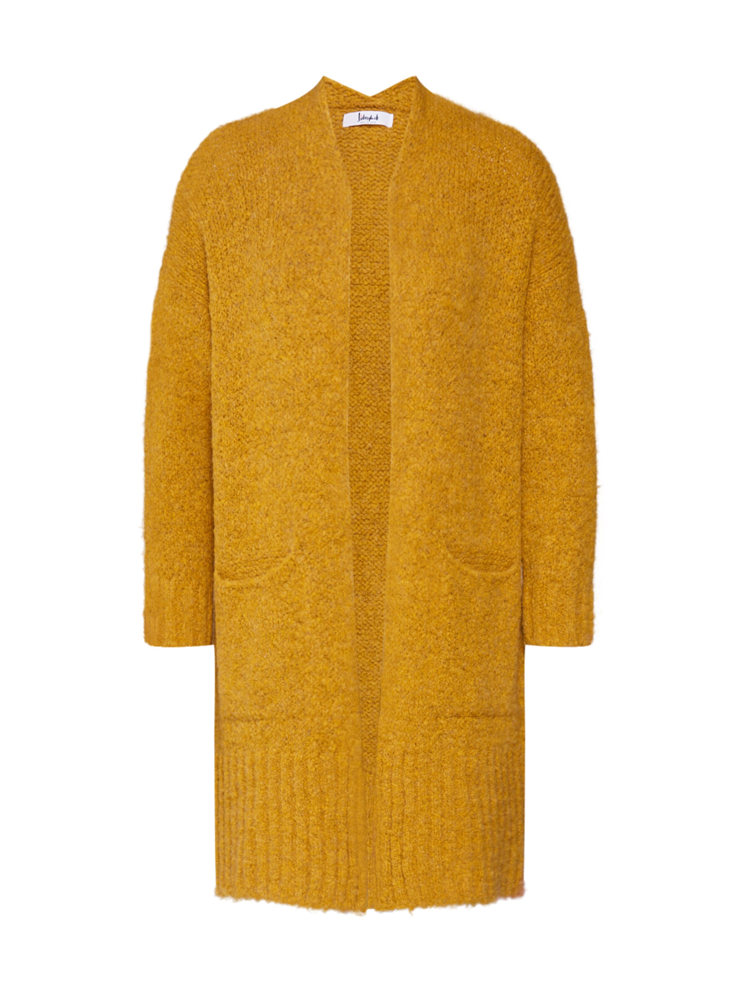 Liebesglück - Gebreid vest 'LG009460' in de kleur Geel