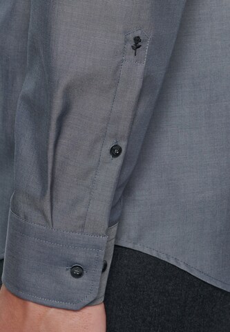 SEIDENSTICKER Slim fit Business Shirt in Grey