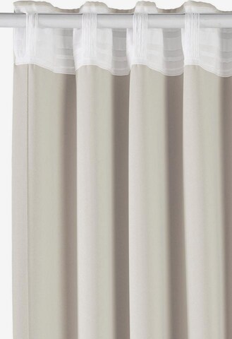 MY HOME Curtains & Drapes in Beige