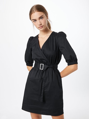 Robe 'Liora' ABOUT YOU en noir : devant