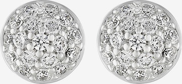 JETTE Earrings 'Precious Bowl' in Silver: front