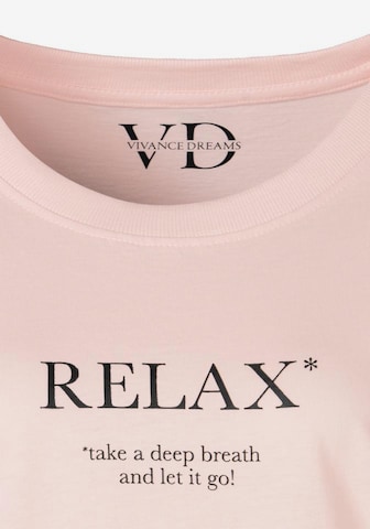 rozā VIVANCE Pidžamas krekls