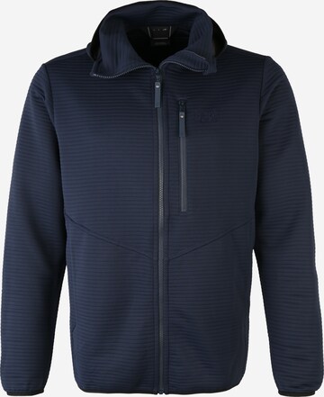 JACK WOLFSKIN Funktionele fleece-jas in Blauw: voorkant