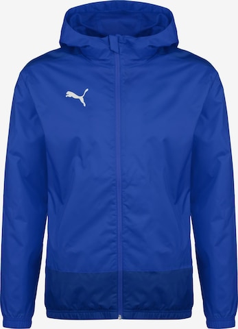 PUMA Sportjacke 'TeamGoal' in Blau: predná strana