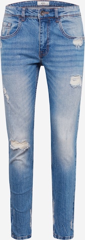 Redefined Rebel Slimfit Jeans 'Stockholm Destroy' in Blauw: voorkant