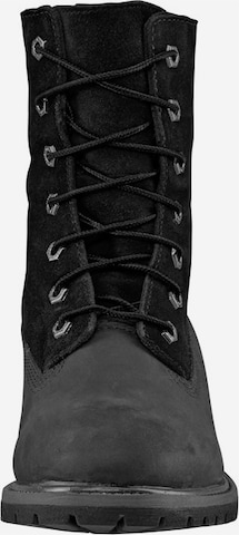 TIMBERLAND Snørestøvletter 'Authentics' i sort