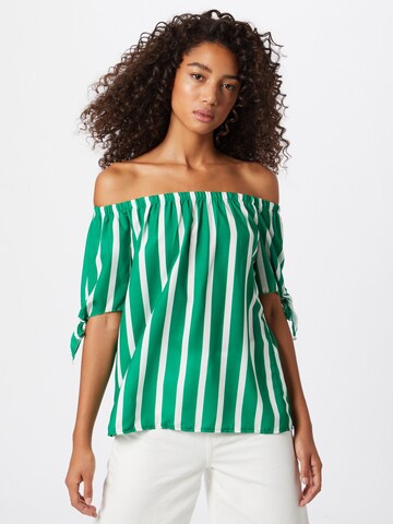 Hailys - Blusa 'Vanessa' en verde: frente