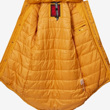 NAVAHOO Winter coat 'Papaya' in Yellow