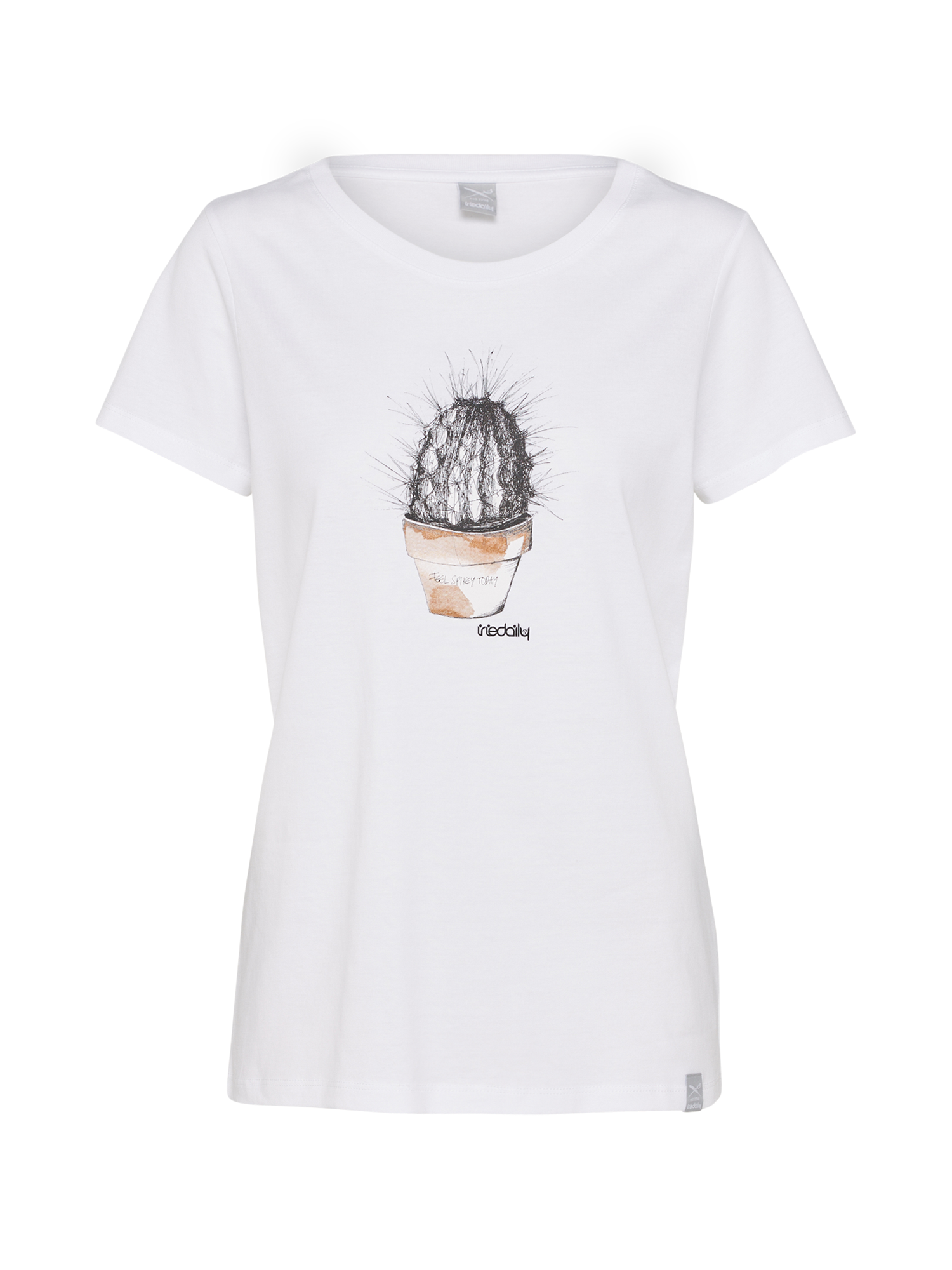 Koszulki & topy Kobiety Iriedaily Koszulka Spikey w kolorze Białym 