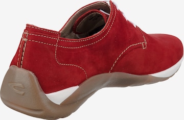 CAMEL ACTIVE Lace-Up Shoes 'Moonlight' in Red